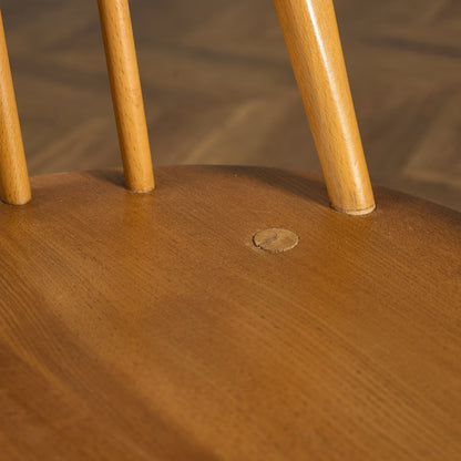 アーコール ERCOL ヴィンテージ クエーカー アームチェア ブルーラベル #89762