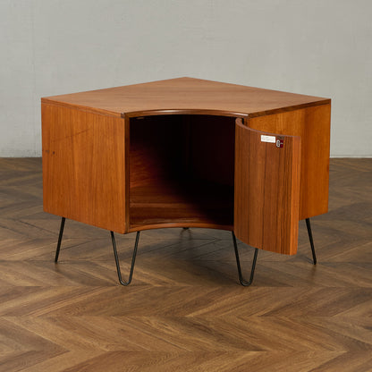 Fresco コーナーキャビネット 3点セット カスタム アイアン ヘアピンレッグ