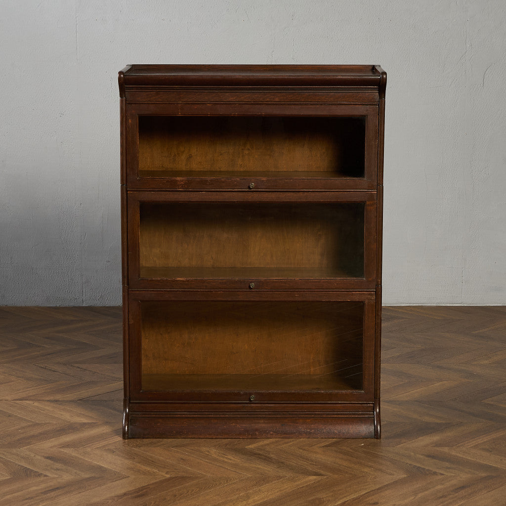 英国 アンティーク スタッキング ブックケース