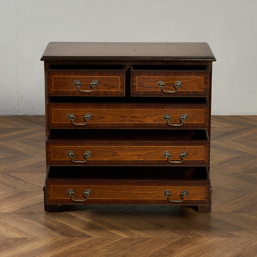 英国 クラシック 4段 チェスト