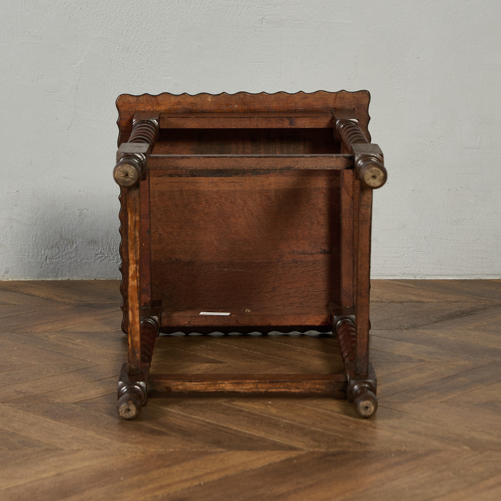 英国 クラシック バーリーシュガーツイスト サイドテーブル