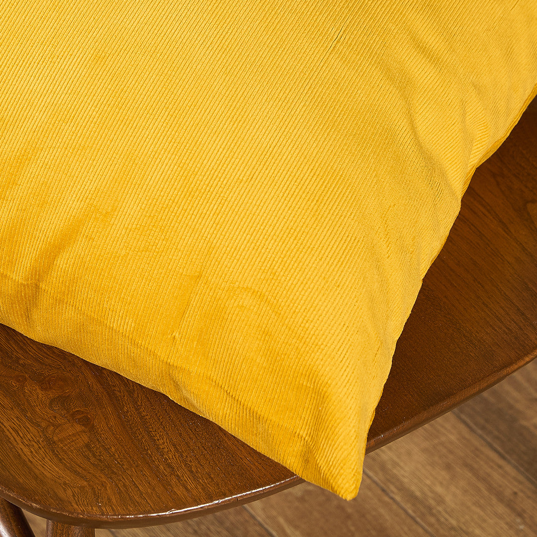 クッションカバー コーデュロイ / マスタード