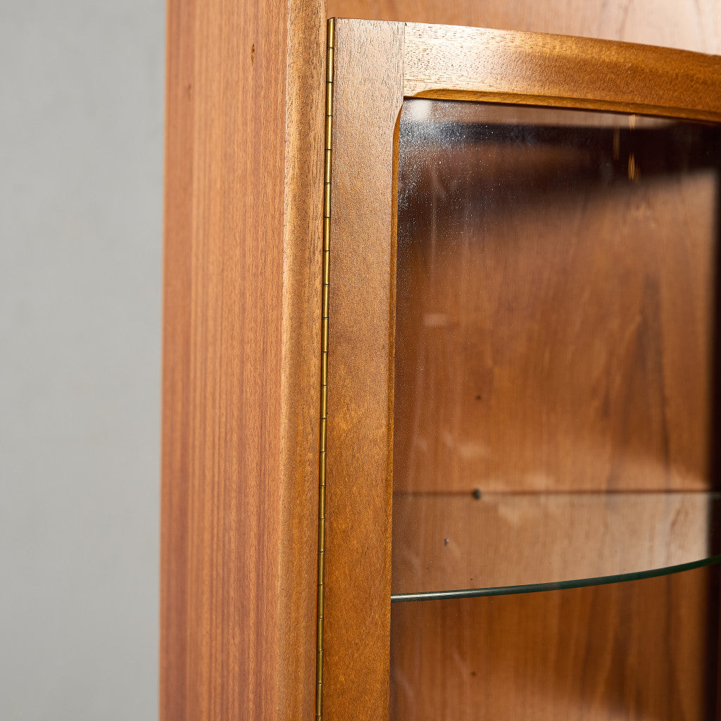 ネイサン Nathan 十字扉 ヴィンテージ トール コーナーキャビネット #95517