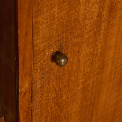 ヴィンテージ ガラスキャビネット