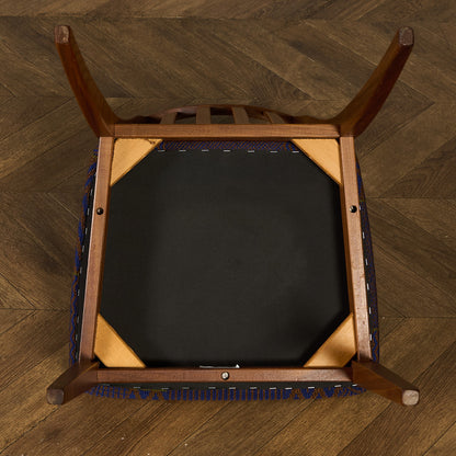 スラットバックチェア 座面張替え済み