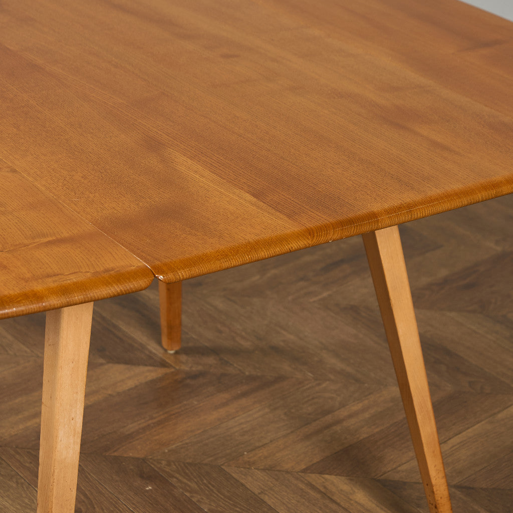 ヴィンテージ レクタングル ドロップリーフ ダイニングテーブル 492