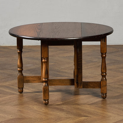 英国クラシック ドロップリーフ ゲートレッグテーブル