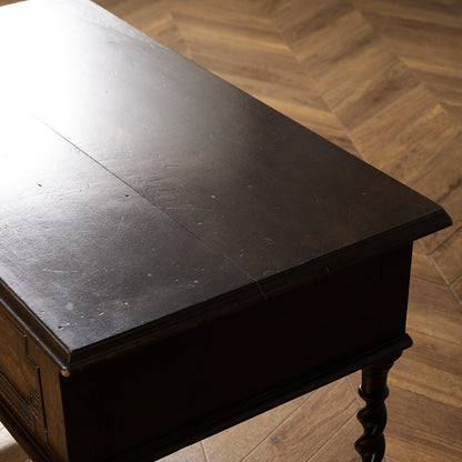 英国 クラシック オーク材 コンソールテーブル