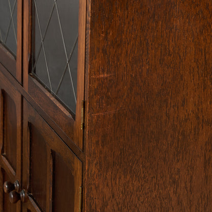 英国 クラシック オーク材 ブックケース