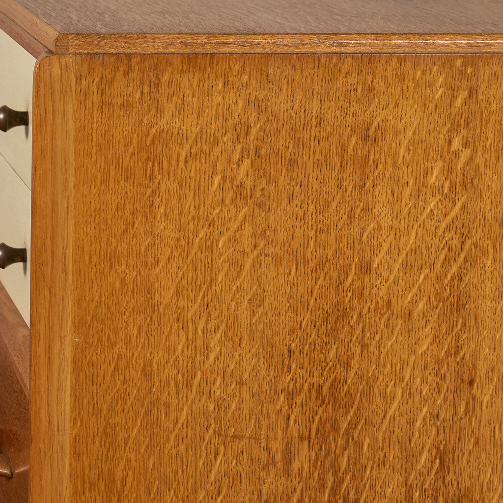 Chinese white ドロワー チェスト (B897)