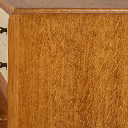 Chinese white ドロワー チェスト (B897)