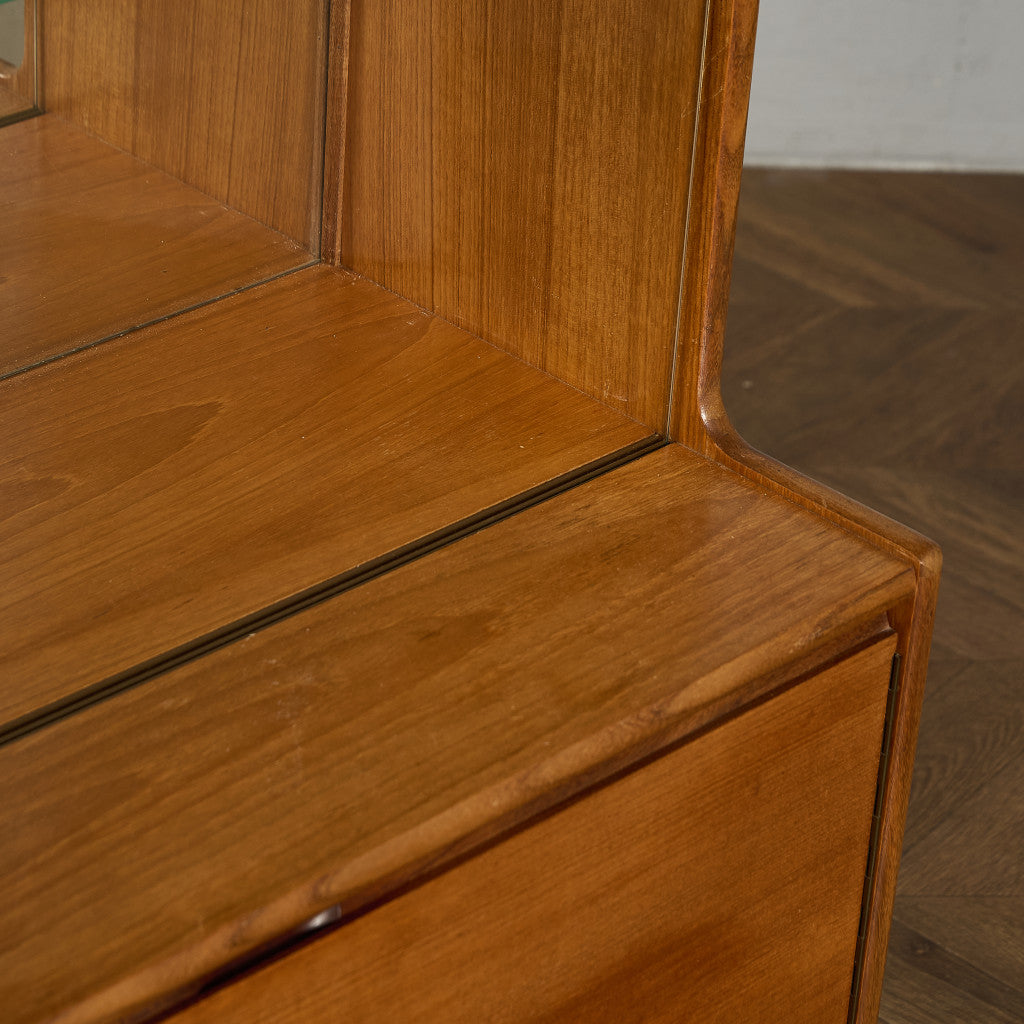 ヴィンテージ ガラスキャビネット