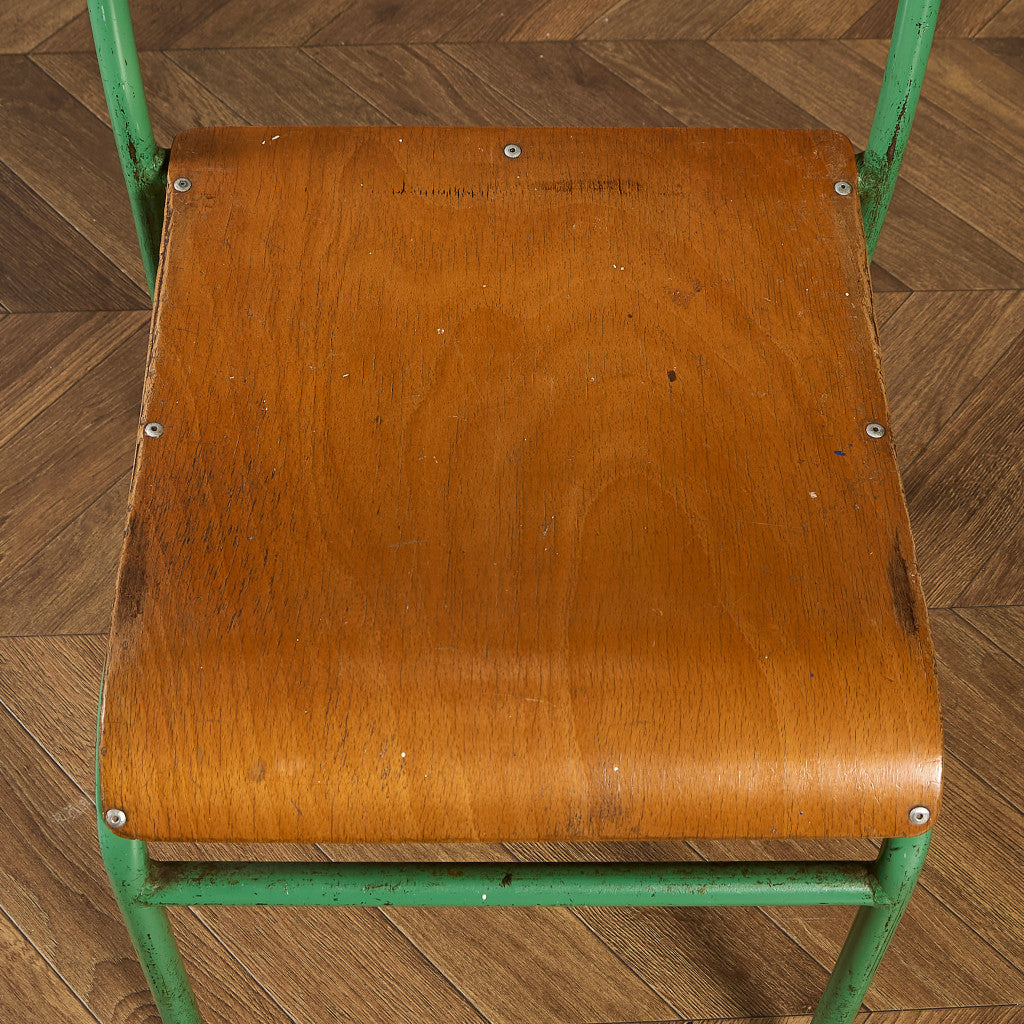 ヴィンテージ スタッキング スクールチェア