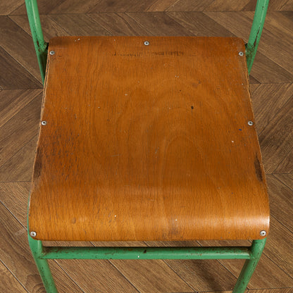 ヴィンテージ スタッキング スクールチェア