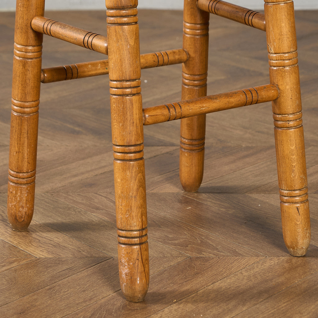 イギリス ヴィンテージ ハイ スツール