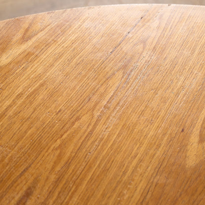 英国 ヴィンテージ エクステンション ラウンド ダイニングテーブル