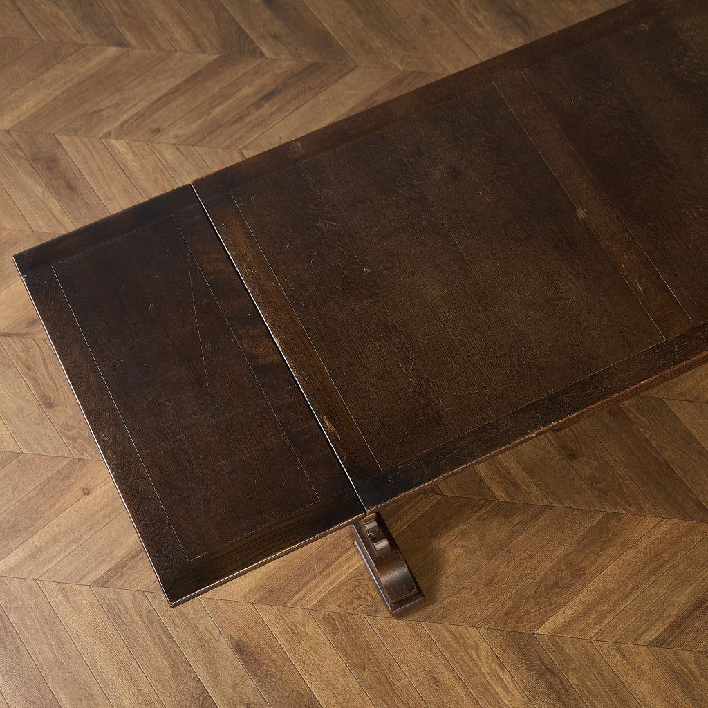 英国 クラシック ドローリーフ ダイニングテーブル