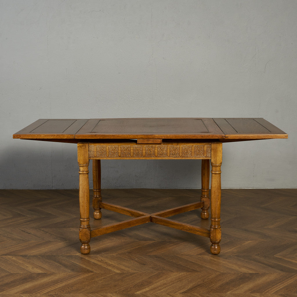 英国 クラシック ドローリーフ ダイニングテーブル