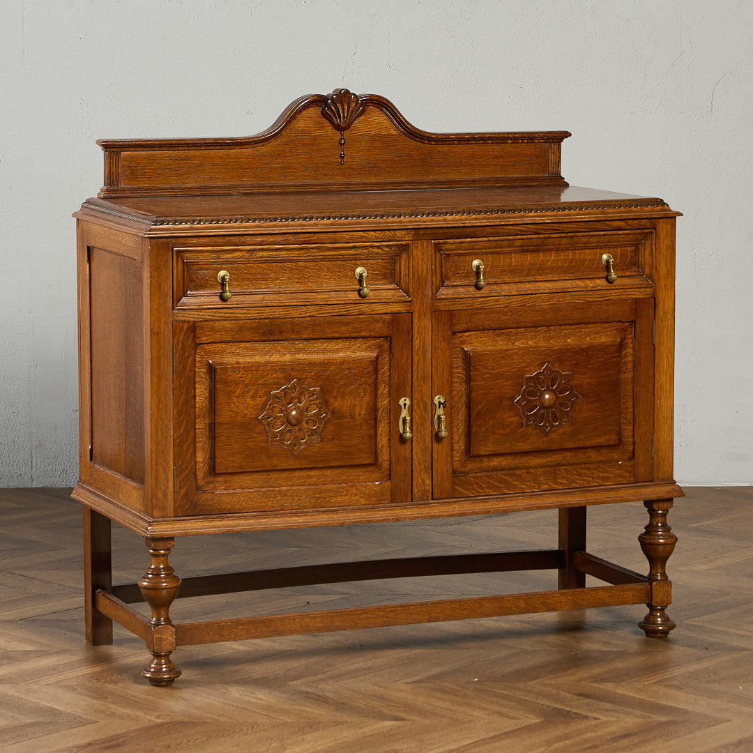 英国 クラシック サイドボード 食器棚