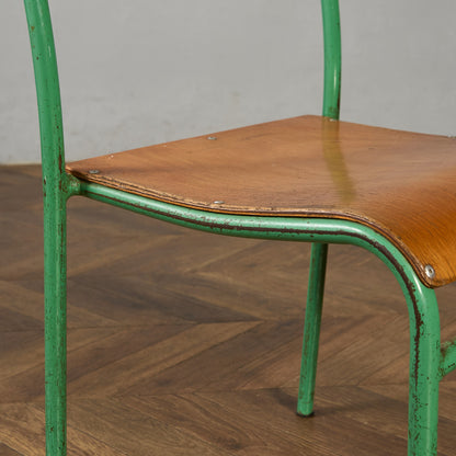 ヴィンテージ スタッキング スクールチェア