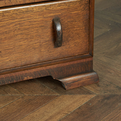 英国 アンティーク 5段 チェスト #84056