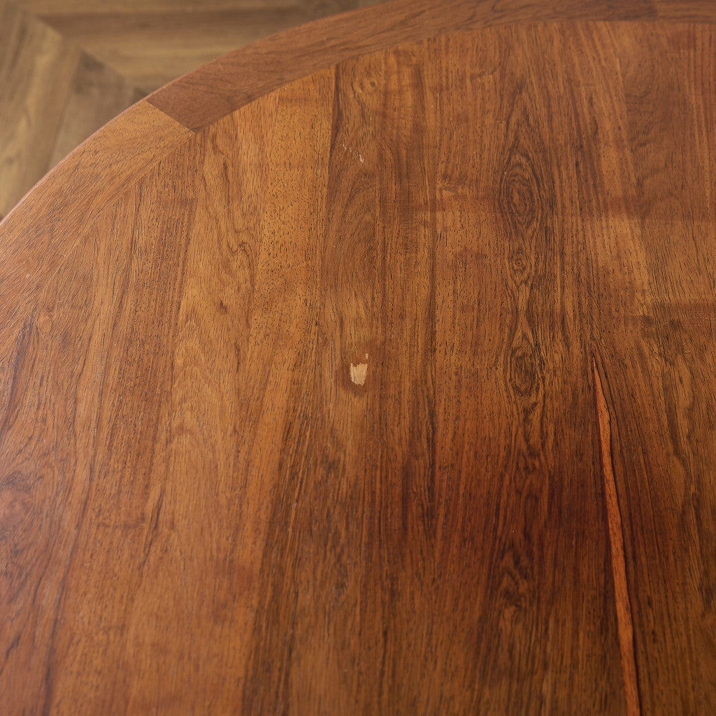 ヴィンテージ エクステンション オーバル ロング ダイニングテーブル