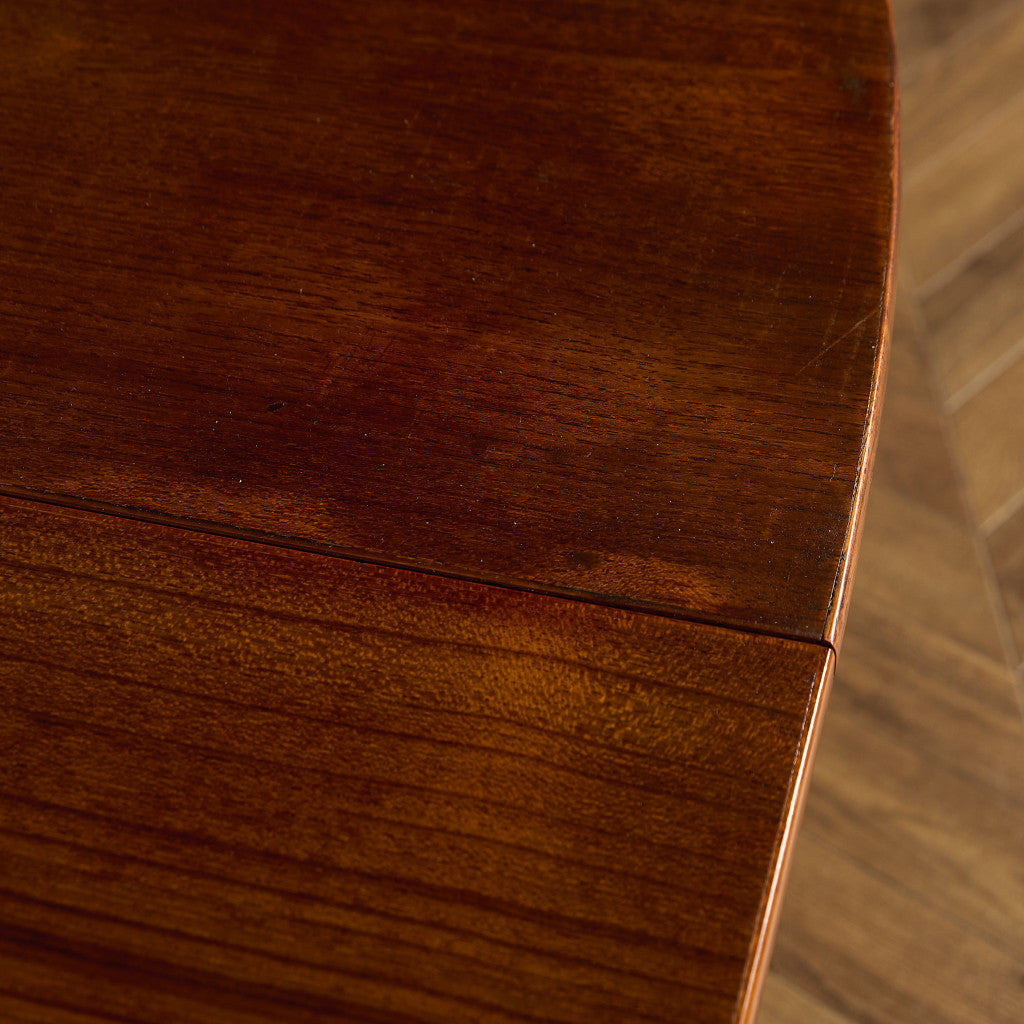 英国 ヴィンテージ オーバル ロング ダイニングテーブル #94160