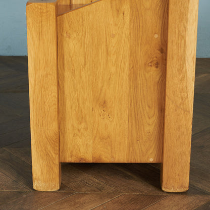 Dutch solid oak side cabinet #81786