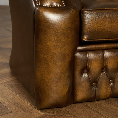 英国 クラシック チェスターフィールド ソファ