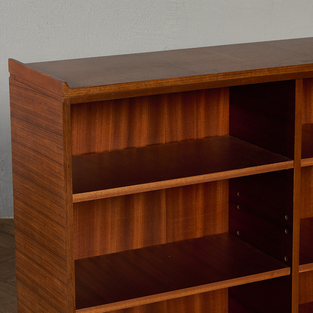 ヴィンテージ ナロー オープン ブックケース