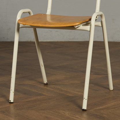 イギリス ヴィンテージ スタッキング スクールチェア