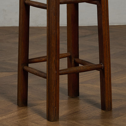 イギリス ヴィンテージ ハイ スツール