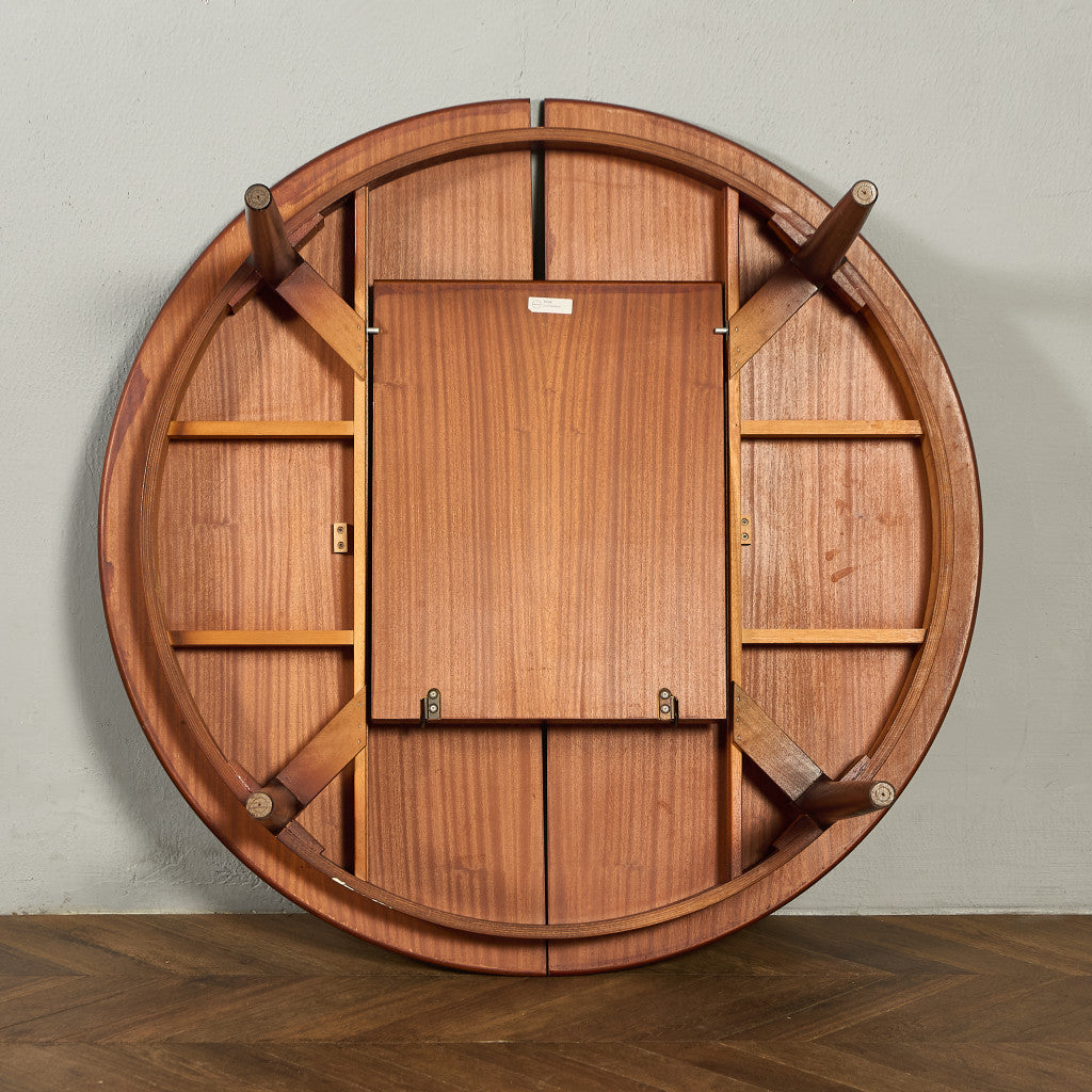 ヴィンテージ エクステンション ラウンドダイニングテーブル