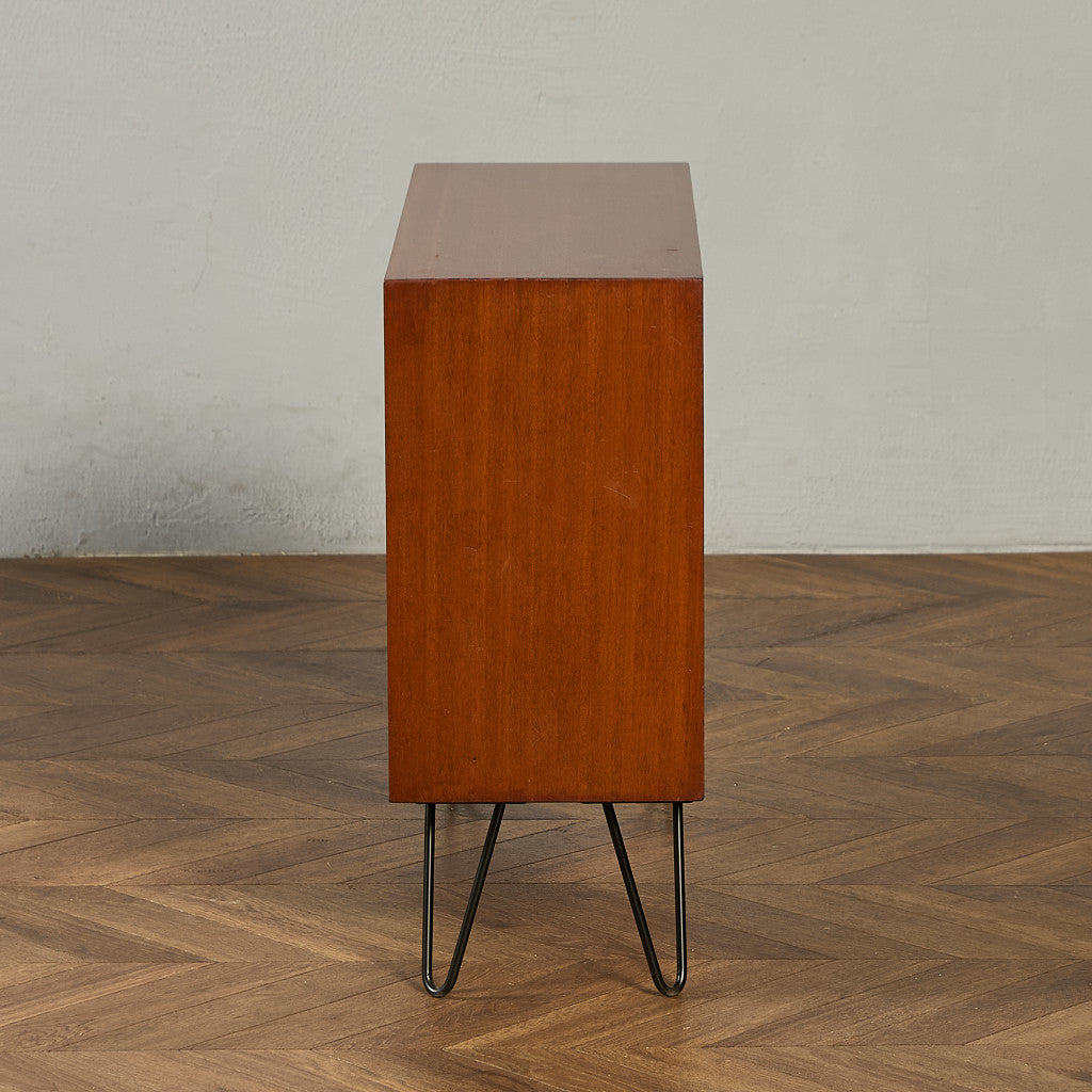 イギリス ヴィンテージ キャビネット カスタム アイアン ヘアピン