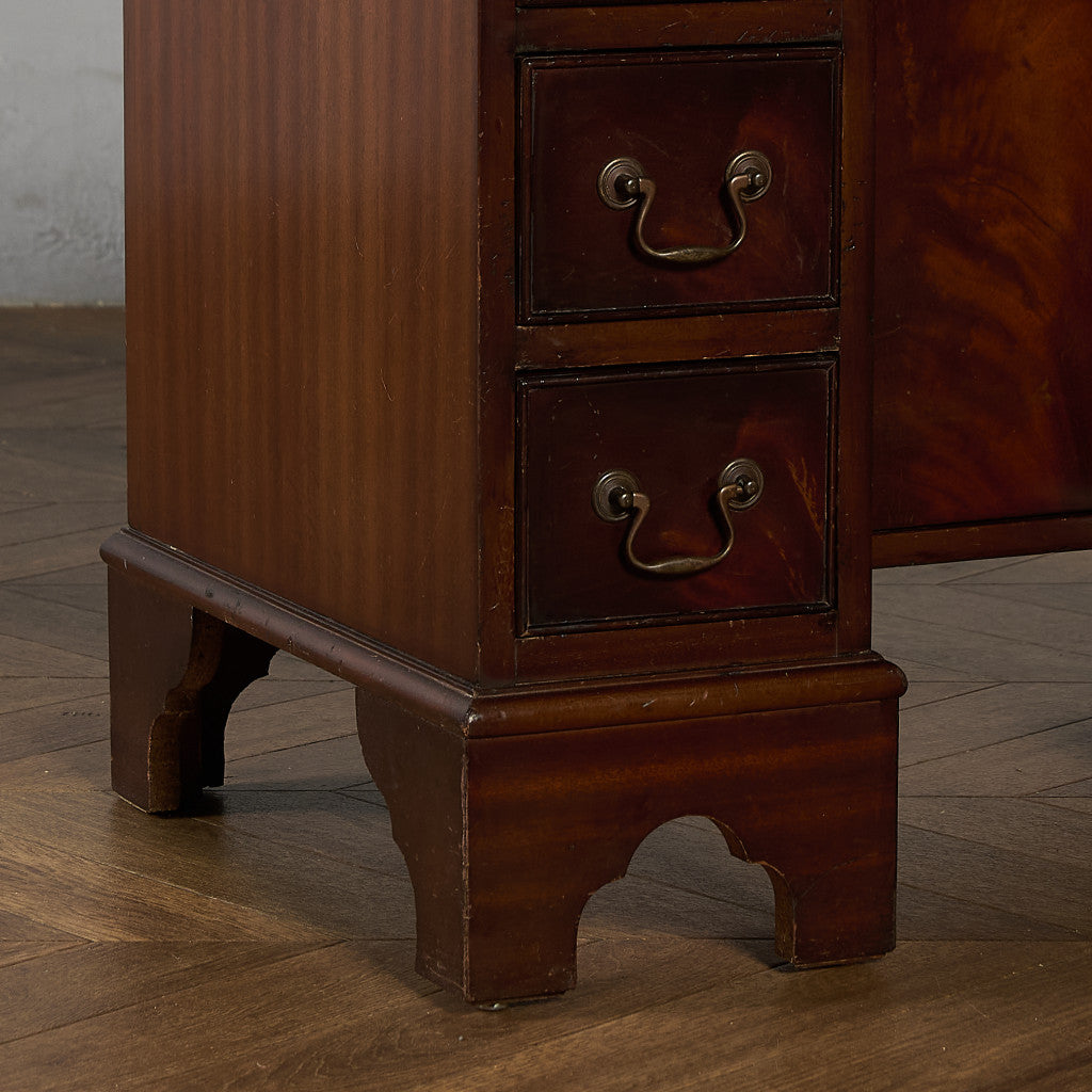 英国 クラシック 両袖 スモール デスク