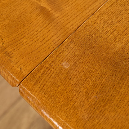 ヴィンテージ レクタングル ドロップリーフ ダイニングテーブル 492