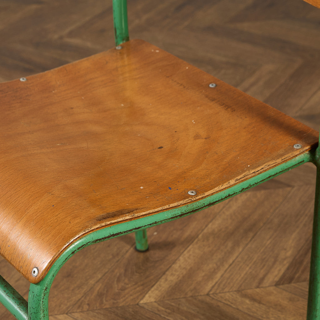 ヴィンテージ スタッキング スクールチェア