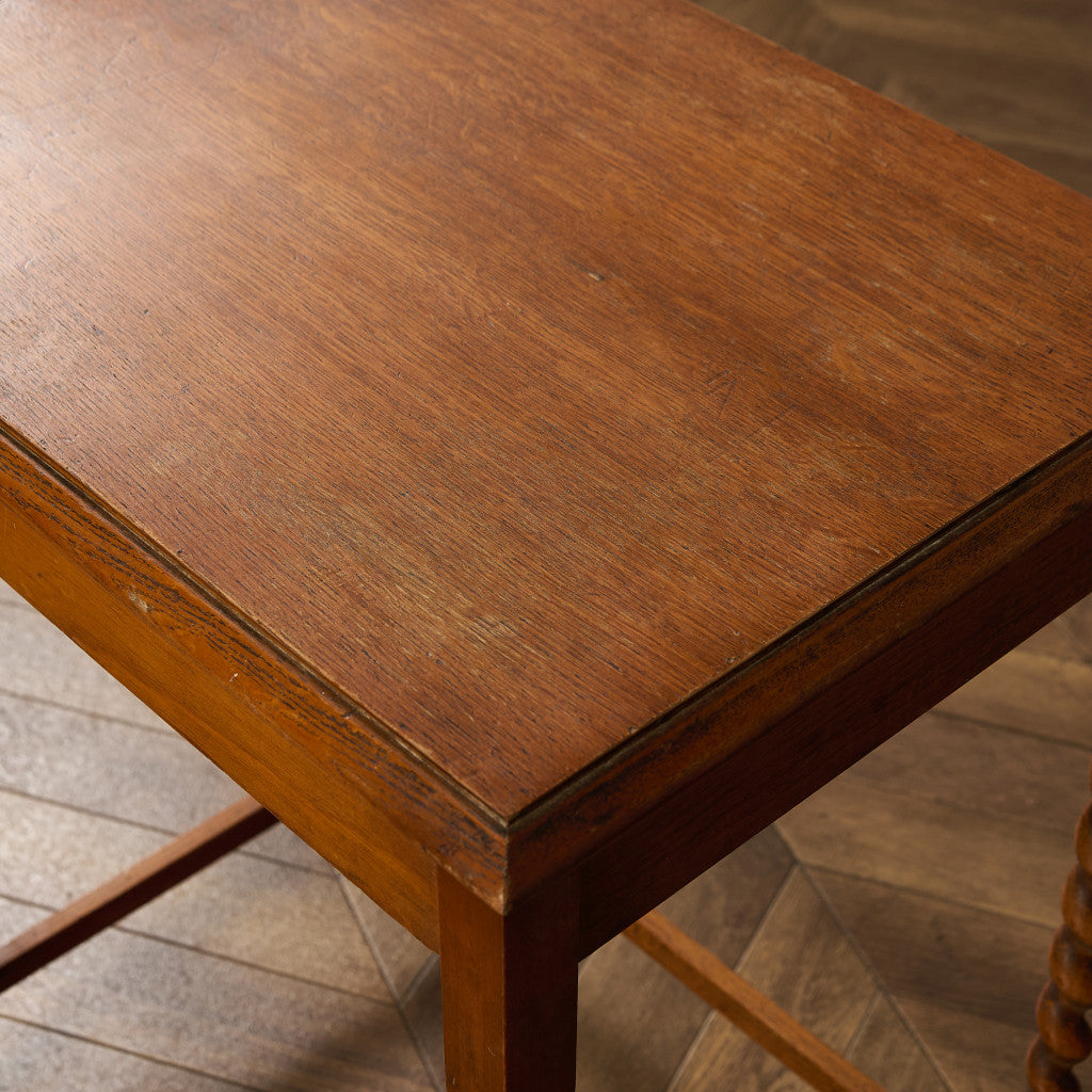 英国 クラシック バーリーシュガー ツイストレッグ サイドテーブル