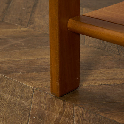 英国 ヴィンテージ スモーク ガラストップ コーヒーテーブル センターテーブル