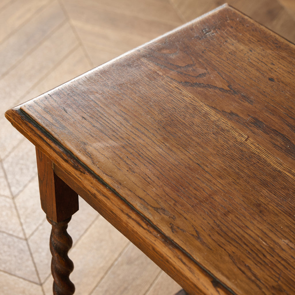 英国 クラシック バーリーシュガーツイスト サイドテーブル