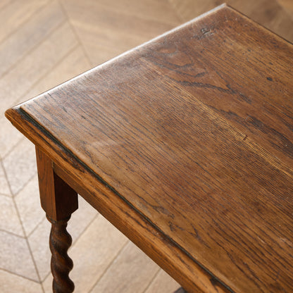 英国 クラシック バーリーシュガーツイスト サイドテーブル