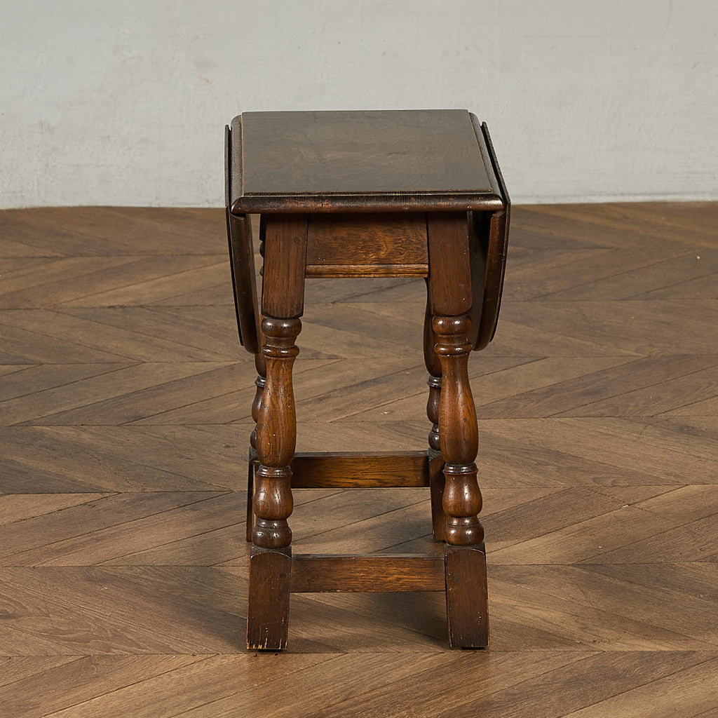 GUILDOAK ターントップ ドロップリーフ サイドテーブル