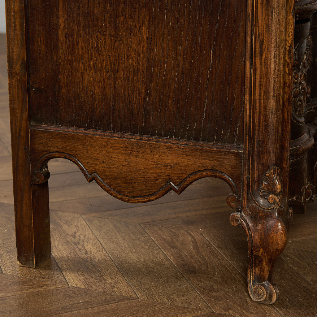 英国 クラシック オーク 3段 チェスト