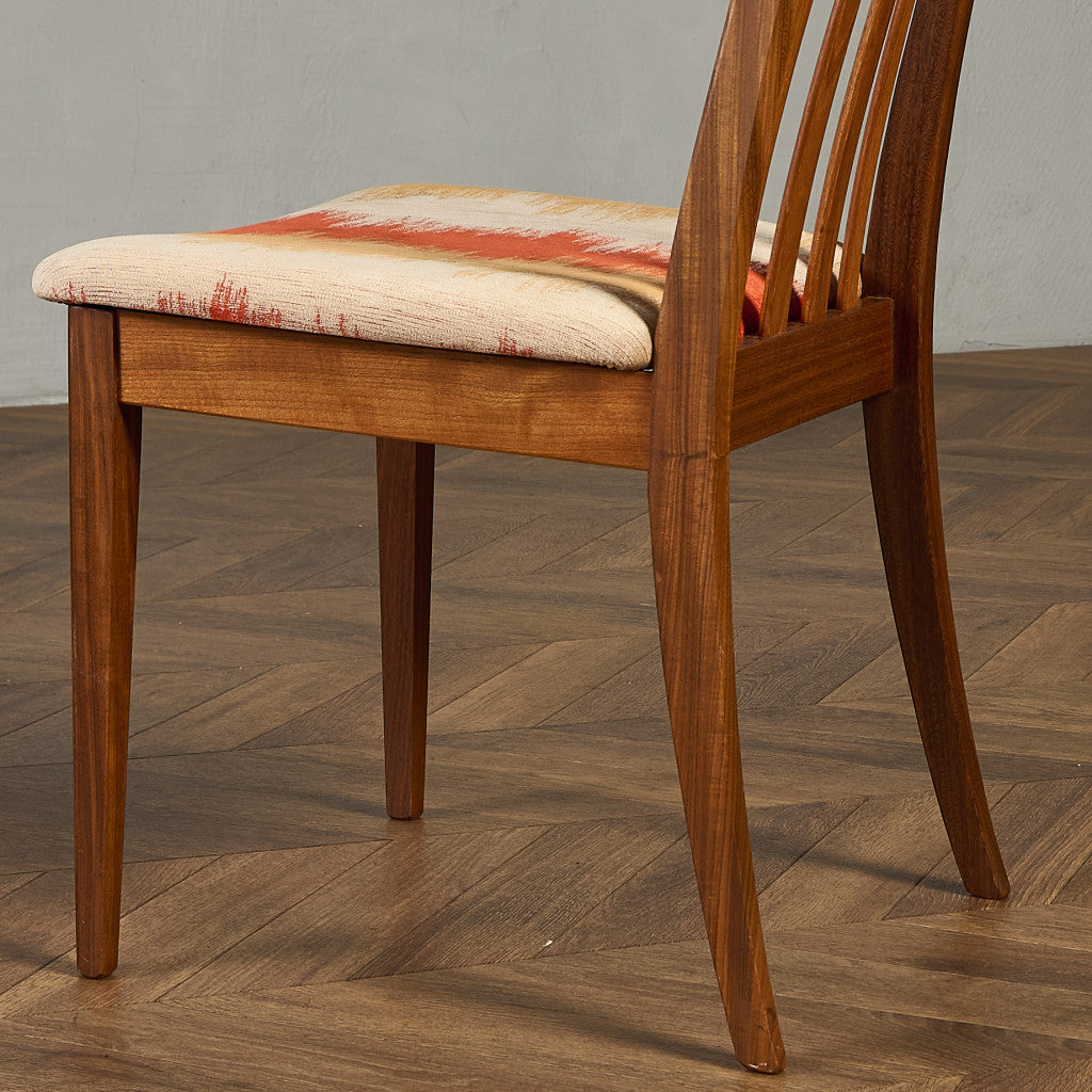 スラットバックチェア 座面張替え済み