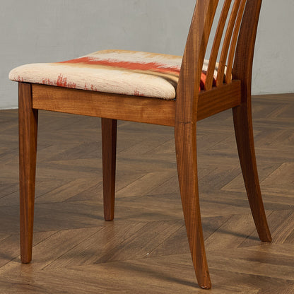 スラットバックチェア 座面張替え済み