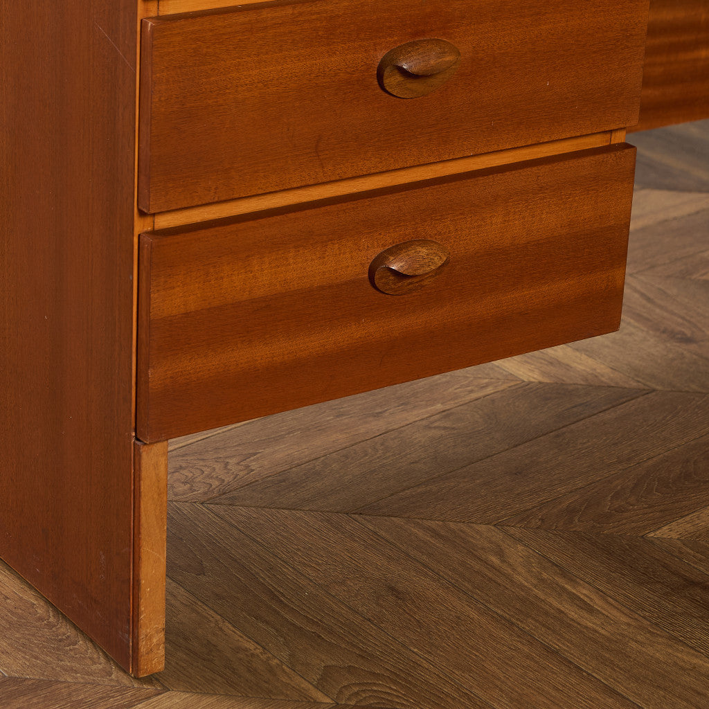 ヴィンテージ 両袖 デスク ドレッシングデスク