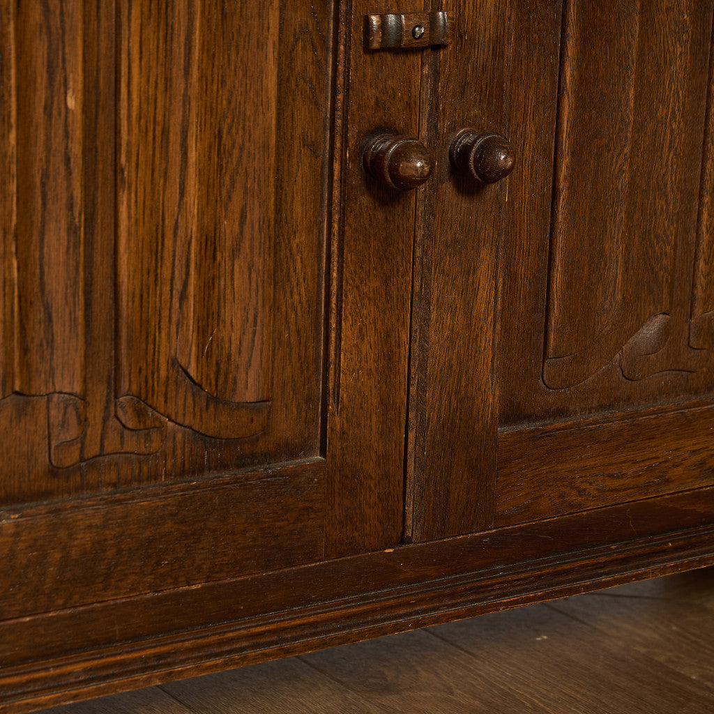 英国 クラシック オーク材 ブックケース