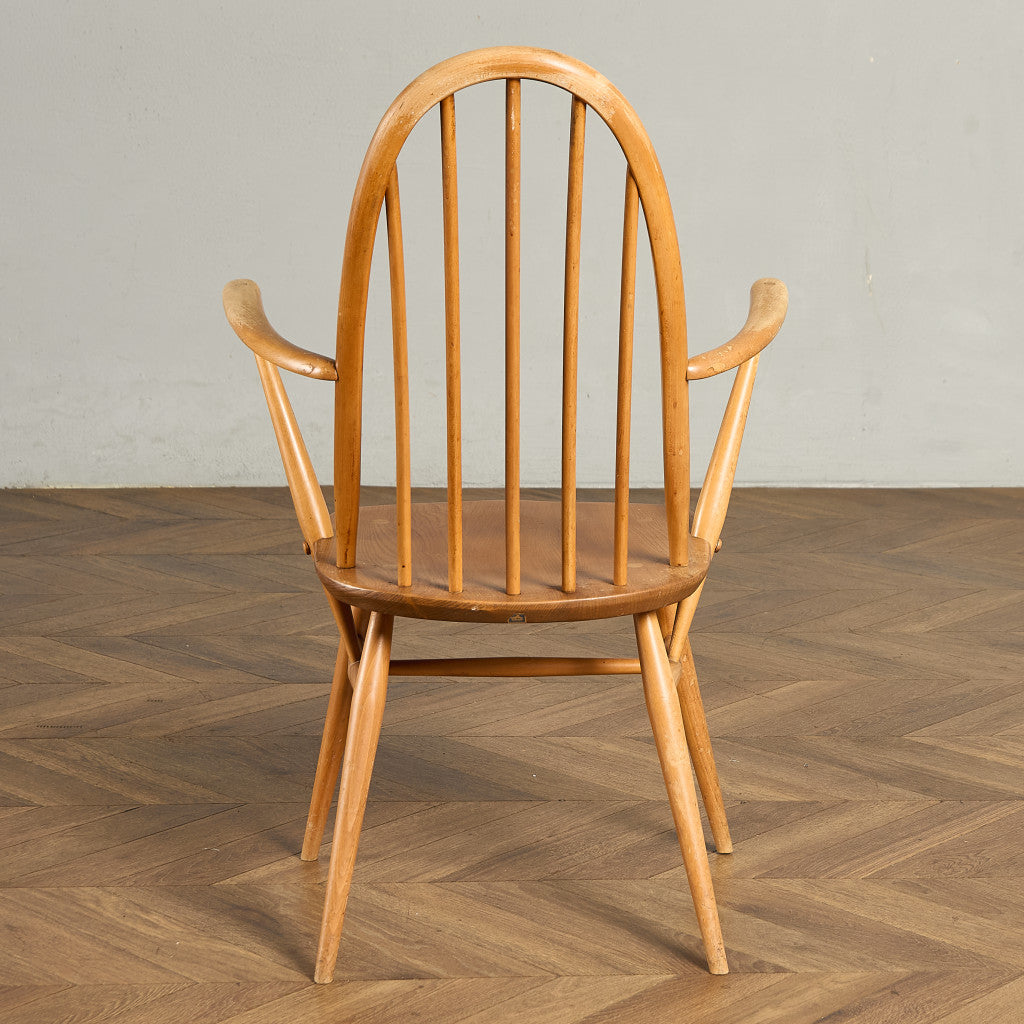 アーコール ERCOL ヴィンテージ クエーカー アームチェア ブルーラベル #94157