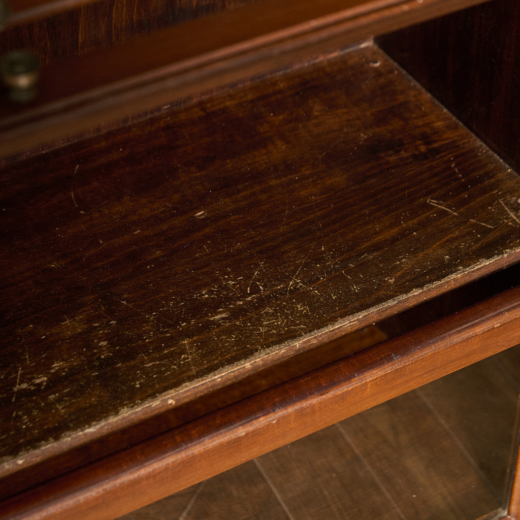 英国 クラシック 3段 スタッキング ブックケース