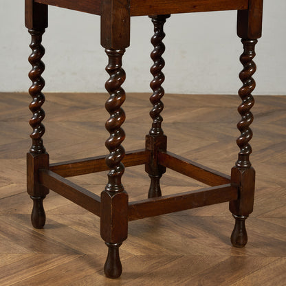 英国 クラシック バーリーシュガーツイスト サイドテーブル